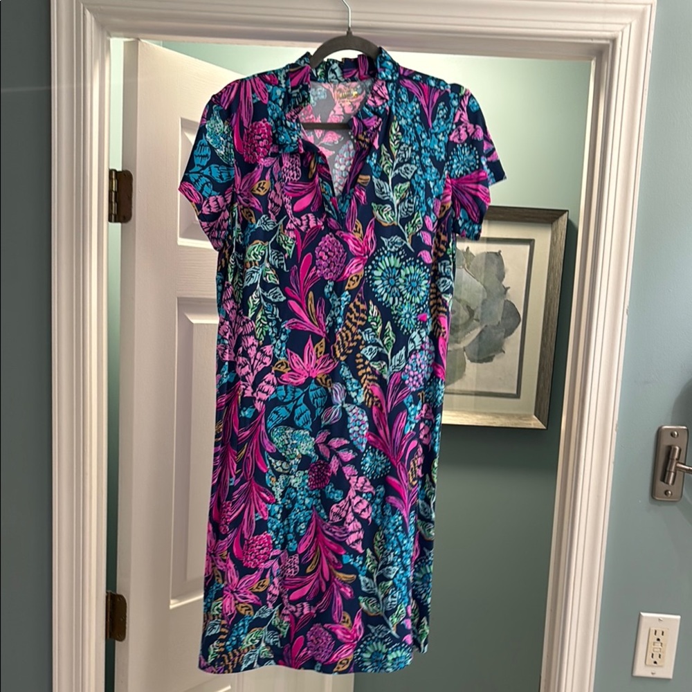 Vibrant Floral Dress